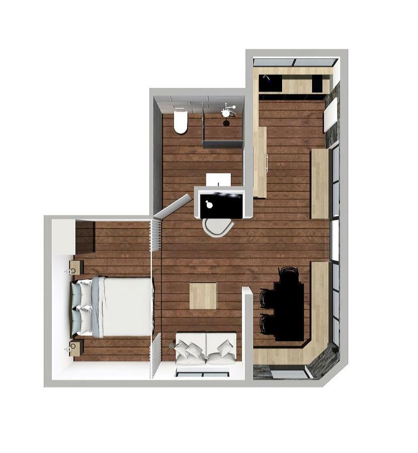 Apartment Balthazar Ровин Екстериор снимка